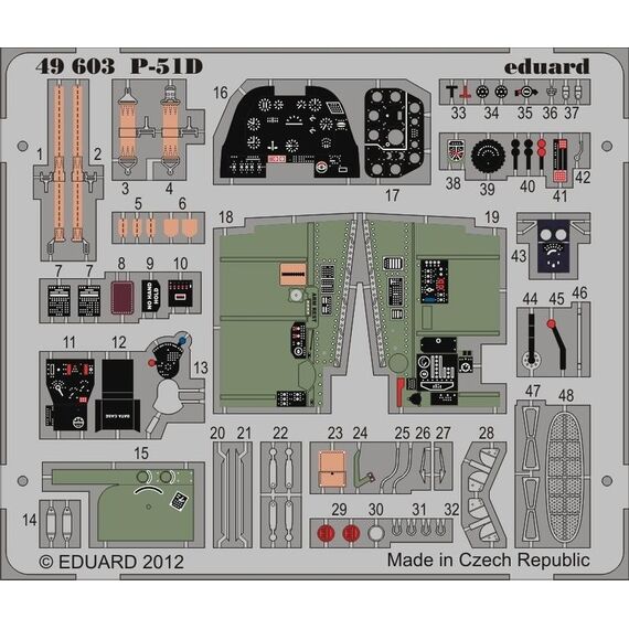 P-51D S. A. detail set