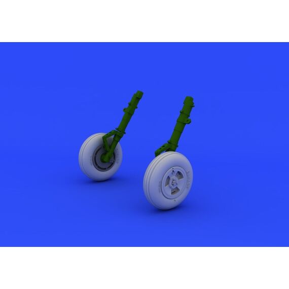 Spitfire Mk. XVI wheels - 3 spoke