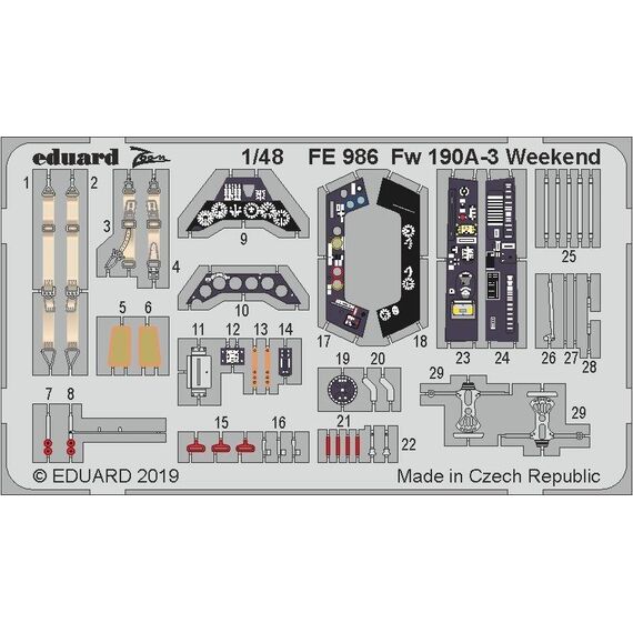 Fw 190A-3 Weekend detail set