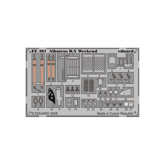 Albatros D.V Weekend detail set