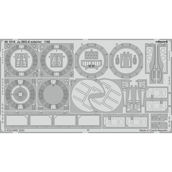 Ju 88G-6 exterior detail set