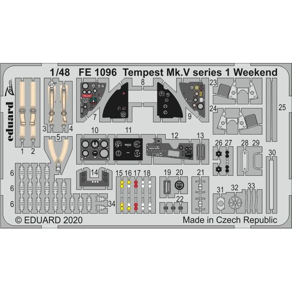 Tempest Mk.V series 1 Weekend detail set