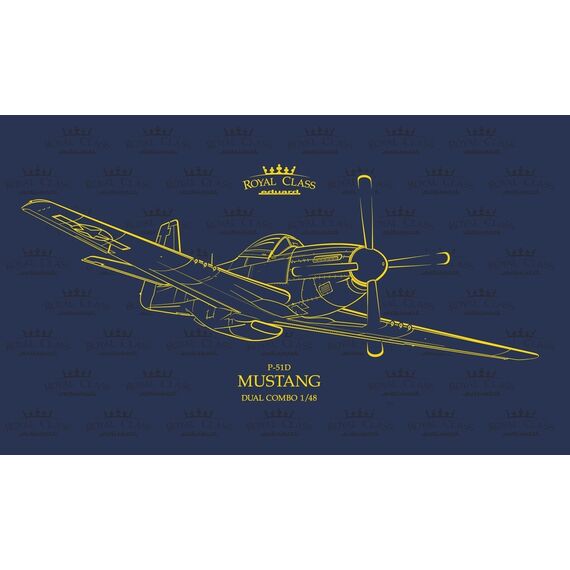 P-51 Mustang - Royal Class edition Eduard R0020 1:48