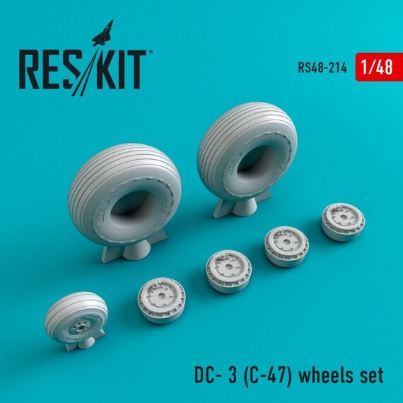 DC- 3 (C-47) wheels set