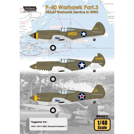 P-40 Part.3 - USAAF Warhawk Service in WW2