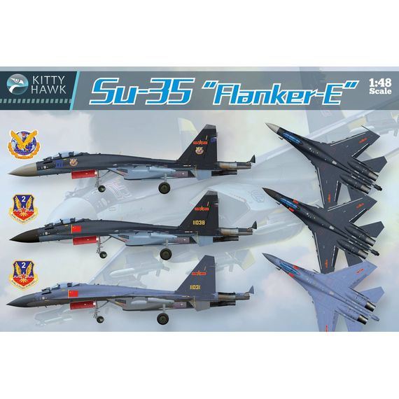 Sukhoi Su-35 Flanker-E Kitty Hawk Models 80142 1:48, image 2