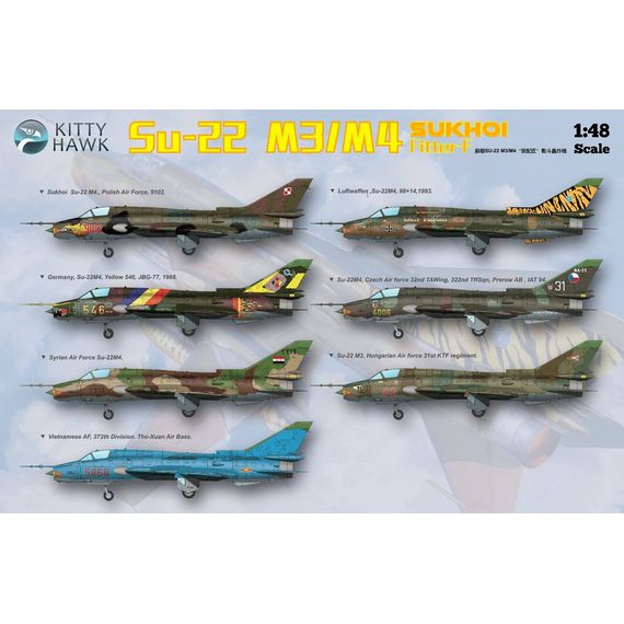 Su-17 /22UM-3K Kitty Hawk Models 80147 1:48, image 3