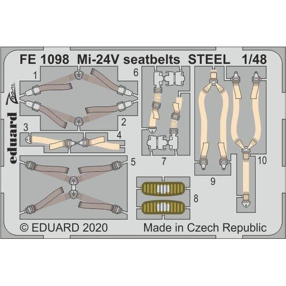 Mi-24 black interior (Mi-35) BIG detail set, image 16