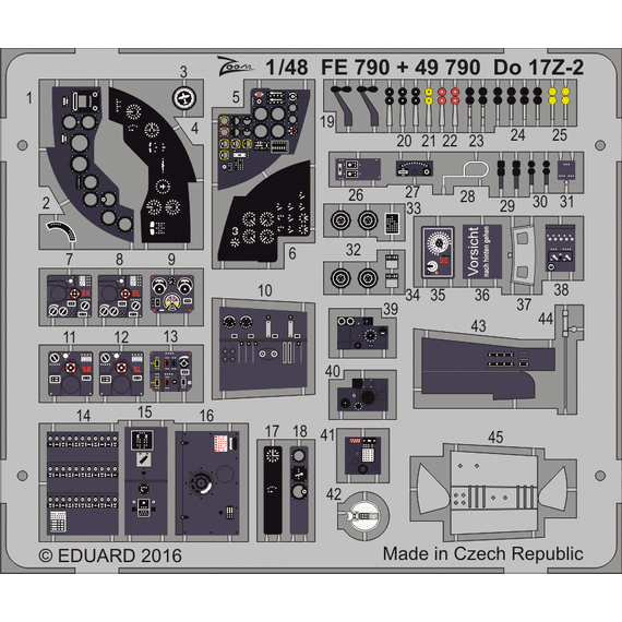 Do 17Z-2 BIG detail set, image 6