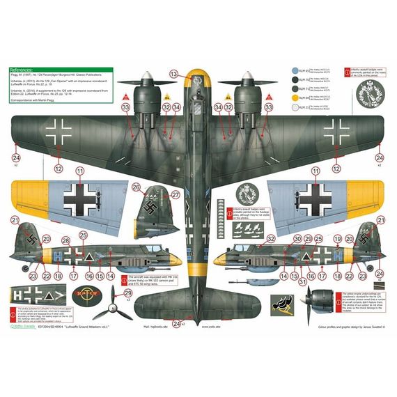 Luftwaffe Ground Attackers vol.1 - Ju 87 D-3, Hs 129, Fw 190F-8, image 6