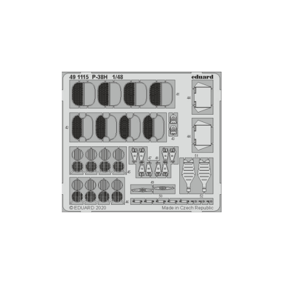 P-38H BIG detail set, image 7