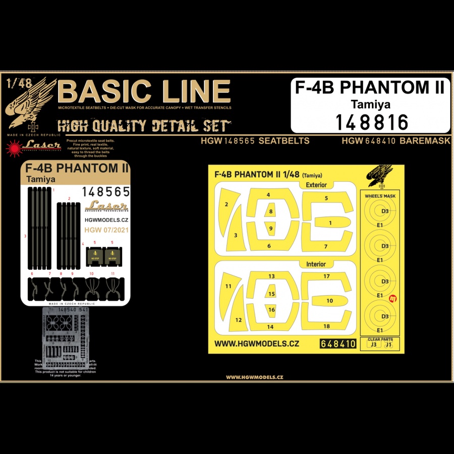 F-4B Phantom II - basic line