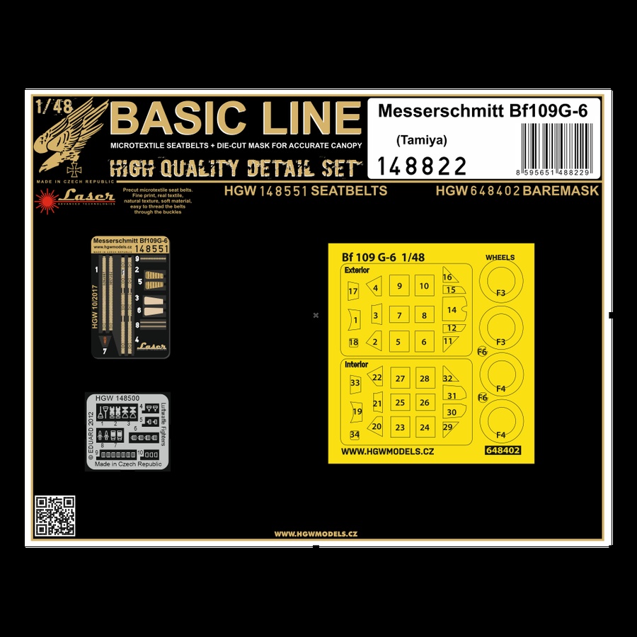 Bf 109G-6 Basic line