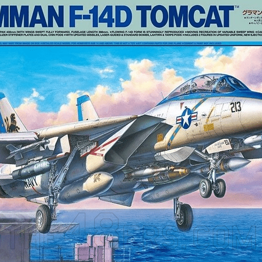 F-14D Tomcat - 2 figures Tamiya 61118 1:48