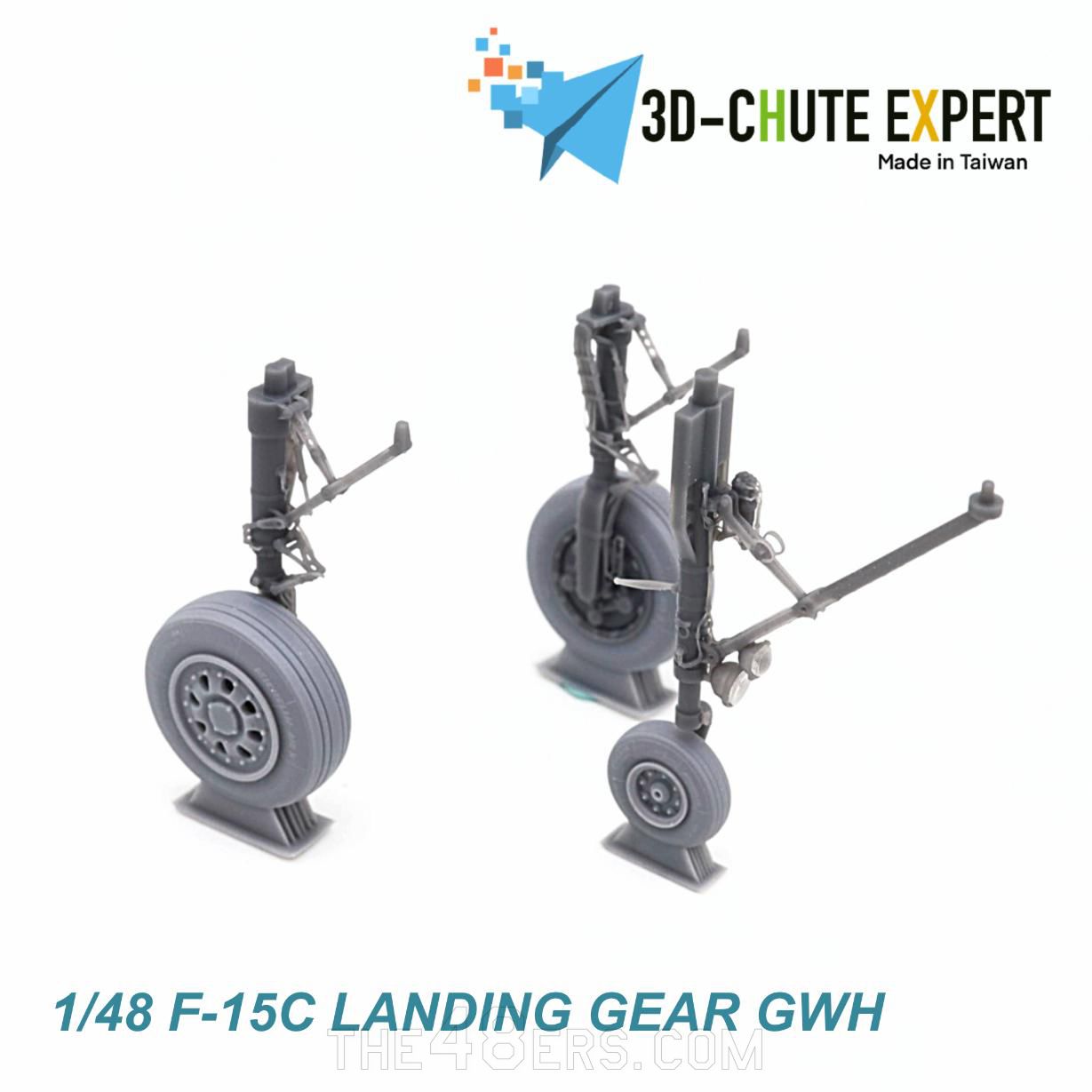 F-15C/J landing gear 3D-Chute Expert 0920406 1:48