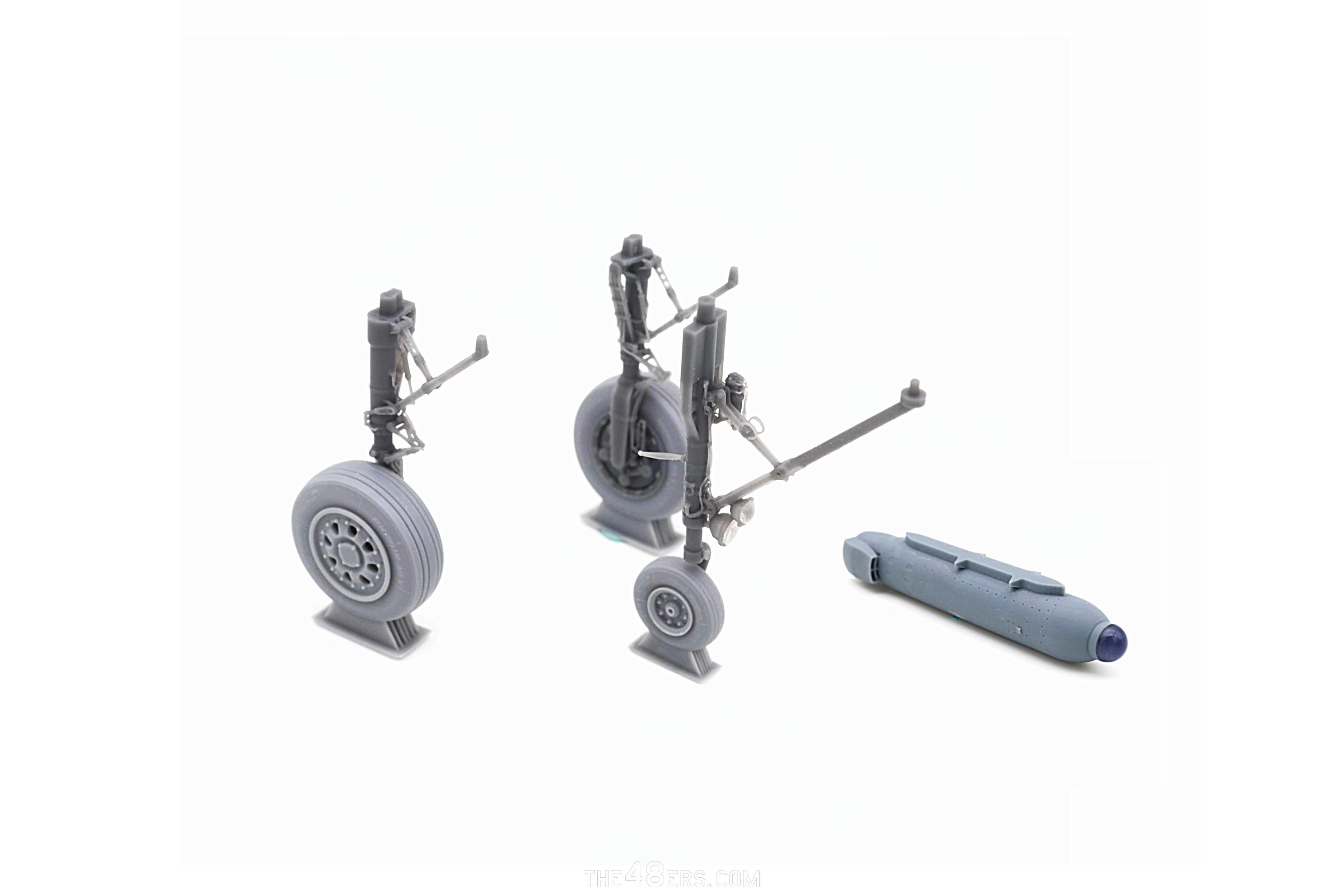 F-15C/J landing gear 3D-Chute Expert 0920406 1:48