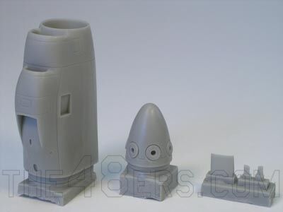 C-130J engine nacelles for Italeri