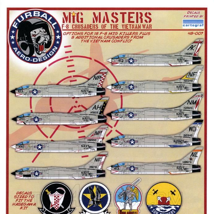 F-8 Crusader of the Vietnam War, Mig Masters