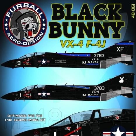 F-4J Phantom II VX-4 Black Bunny