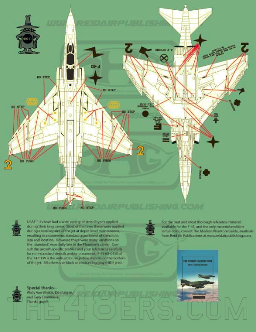 USAF F-4E Gunfighter Phantoms