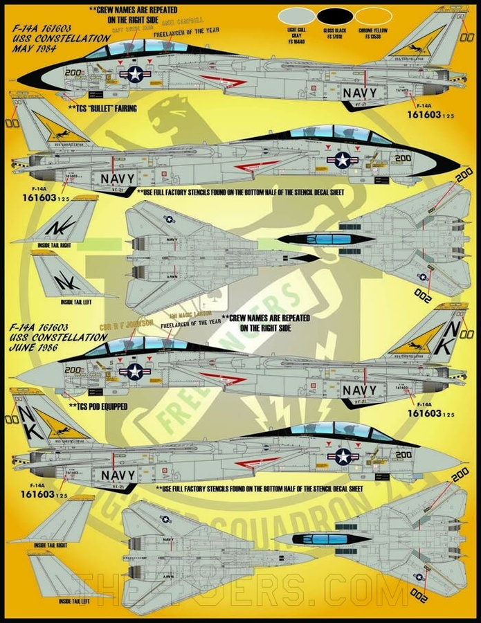 F-14 Colors & Markings Part IV