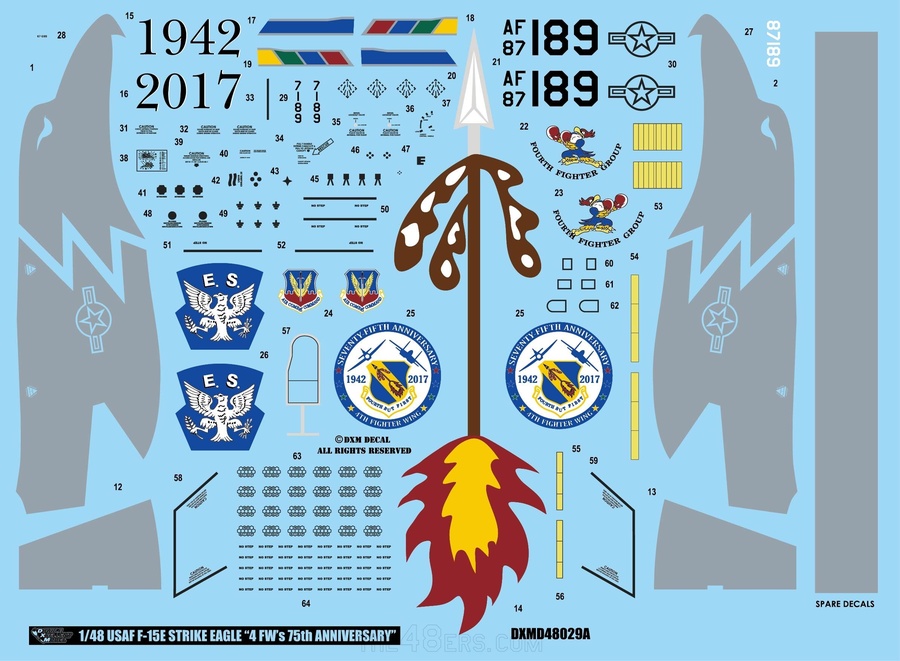 F-15E Strike Eagle 4th FW's 75th Anniversary