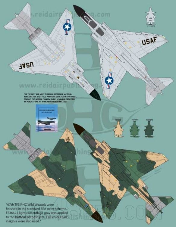 F-4C Phantom II 'USAF C-model Spooks'