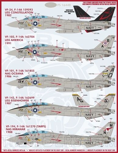 F-14 Colors & Markings Part VIII