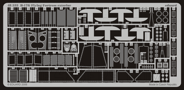 B-17G exterior detail set