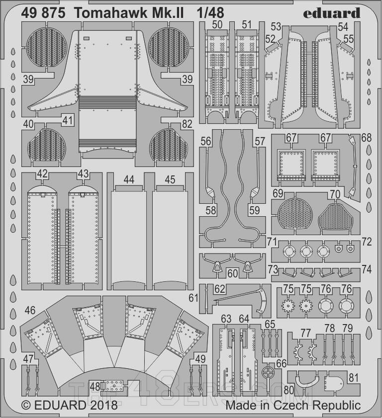 Tomahawk Mk.II detail set