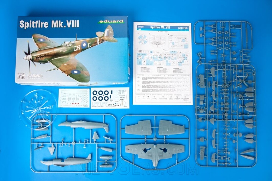 Spitfire Mk.VIII (Weekend edition) Eduard 84159 1:48