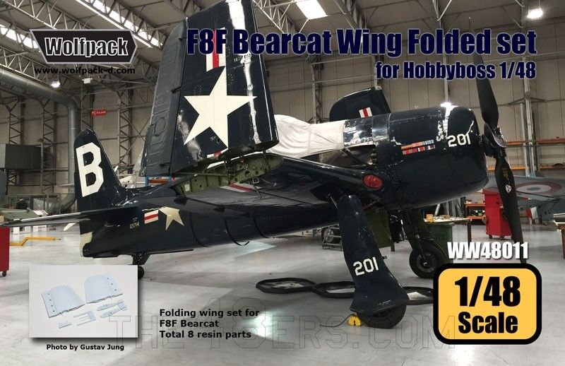 F8F wing folded set