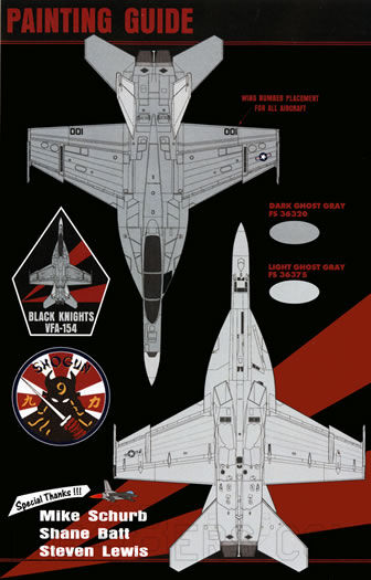 F-18F Super Hornet VFA-154 Black Knights 2004-2006