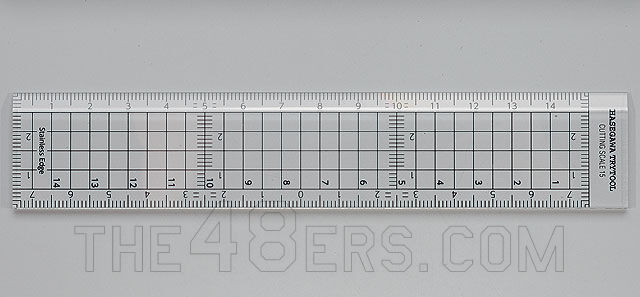 Cutting scale (15 cm) Hasegawa TT-40