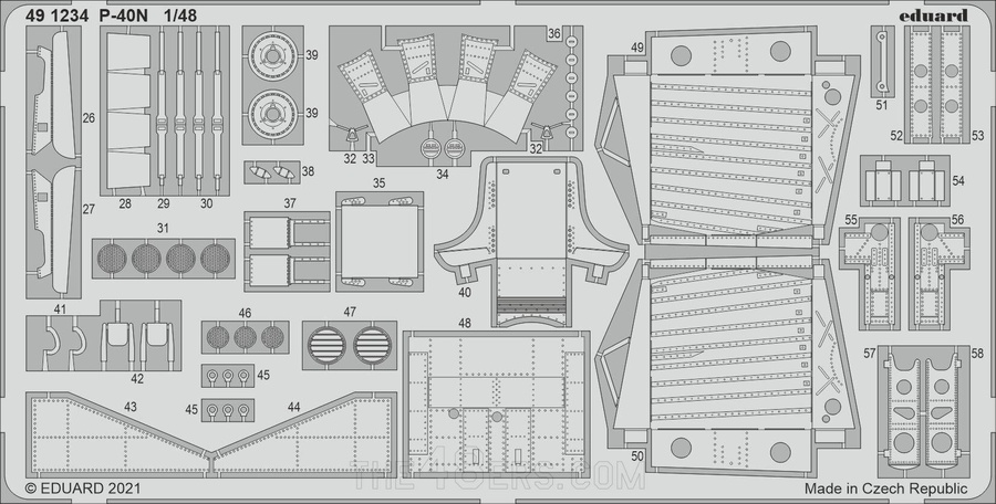 P-40n Interior