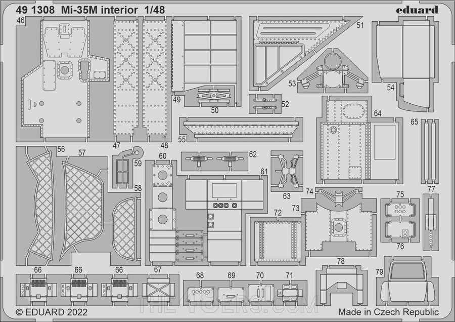 Mi-35M interior detail set