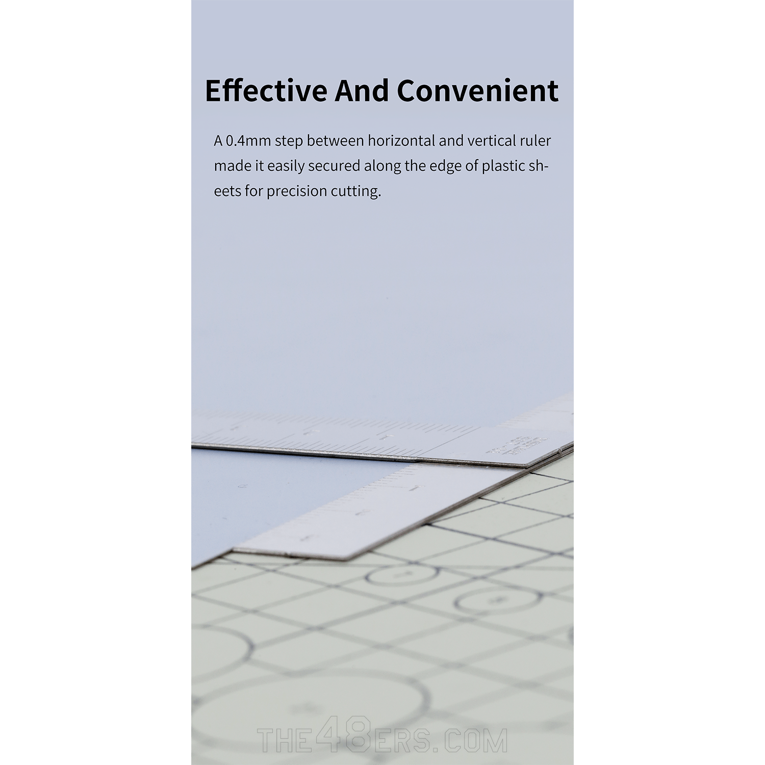 Stainless steel T ruler